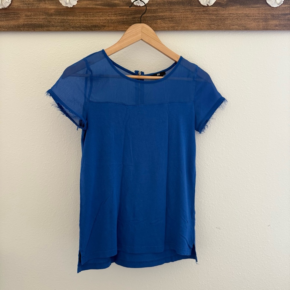 H&M Blue Top